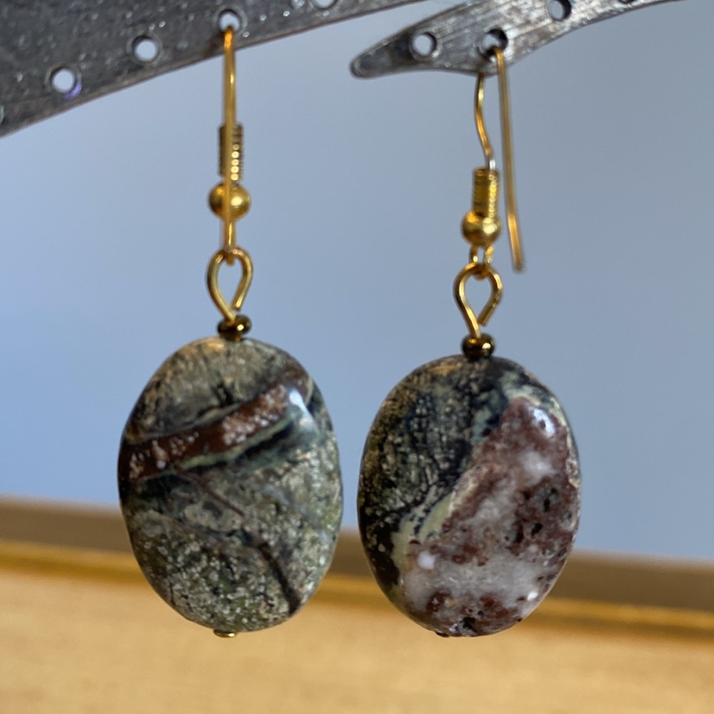 Natural Stone Earrings